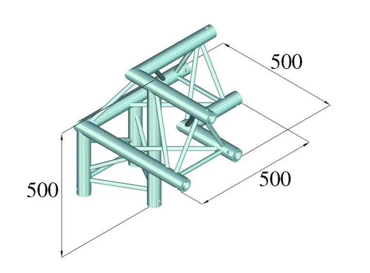 ALUTRUSS TRILOCK 6082AL-31 3-way corner / right 